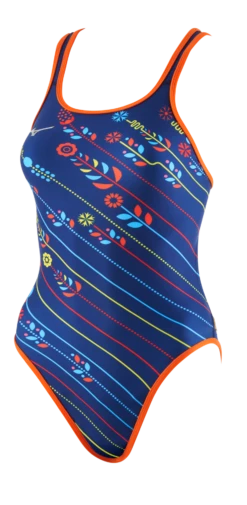 Mizuno EXER Women's Double Cross Back Swimsuit