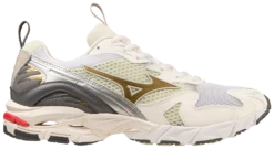 Mizuno Wave Rider 10, White/Gold -Mizuno 590027 0074 06