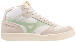 Mizuno City Wind Mid, White/Smoke Green -Mizuno 590051 004Z 06